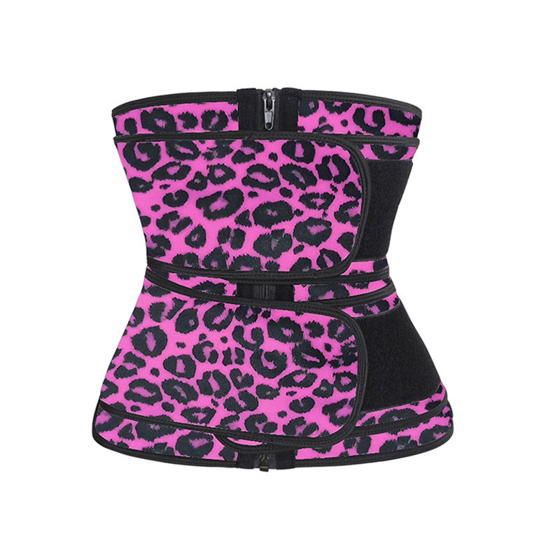 Vigorous sweating exercise postpartum abdomen belt elastic fitness body shaping belt