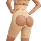 High-waisted abdomen and hip shaping pants