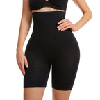 High-waisted abdomen and hip shaping pants