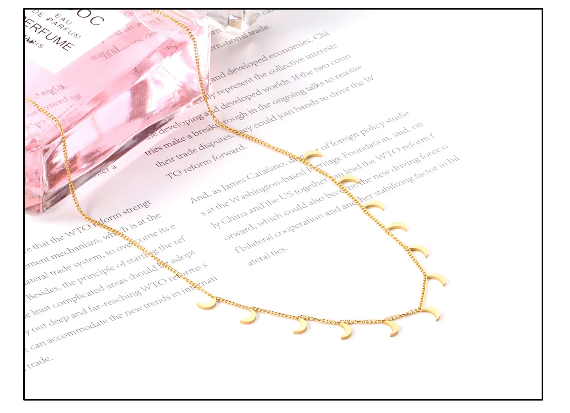 LUXUKISSKIDS Trendy Korean 5 Stars Charms Clavicle Choker Steel Fairy Woman Eight-Pointed Star with Shiny Zirconia Neck Collier