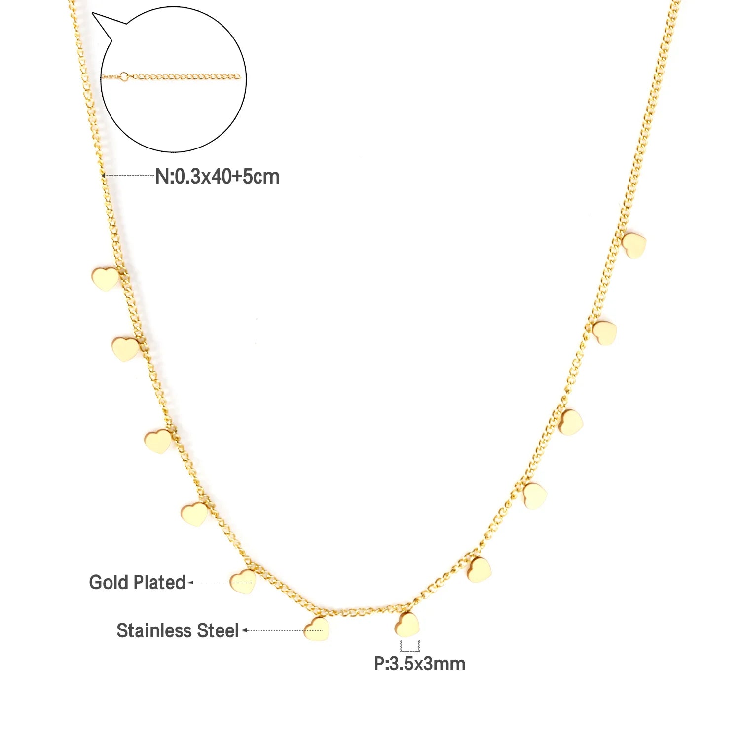 LUXUKISSKIDS Trendy Korean 5 Stars Charms Clavicle Choker Steel Fairy Woman Eight-Pointed Star with Shiny Zirconia Neck Collier