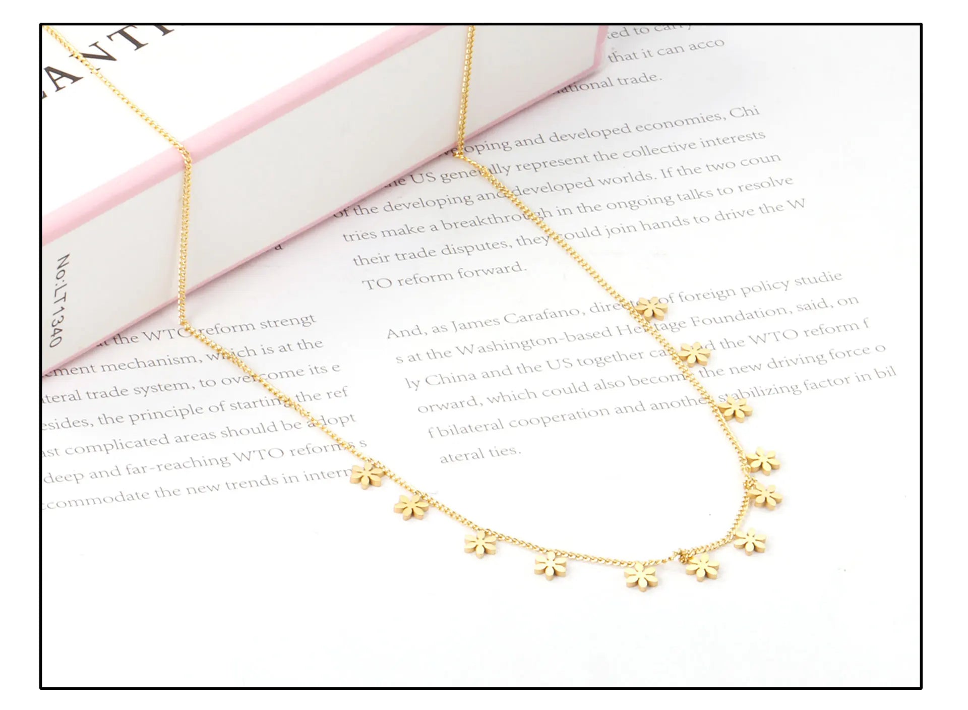 LUXUKISSKIDS Trendy Korean 5 Stars Charms Clavicle Choker Steel Fairy Woman Eight-Pointed Star with Shiny Zirconia Neck Collier