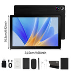 2026 Newest Android 15 Tablet 10 Inch 20GB+64GB Expandable 1TB WidevineL1 GMS 5000mAh Stylus Keyboard Mouse Headphones Case Set