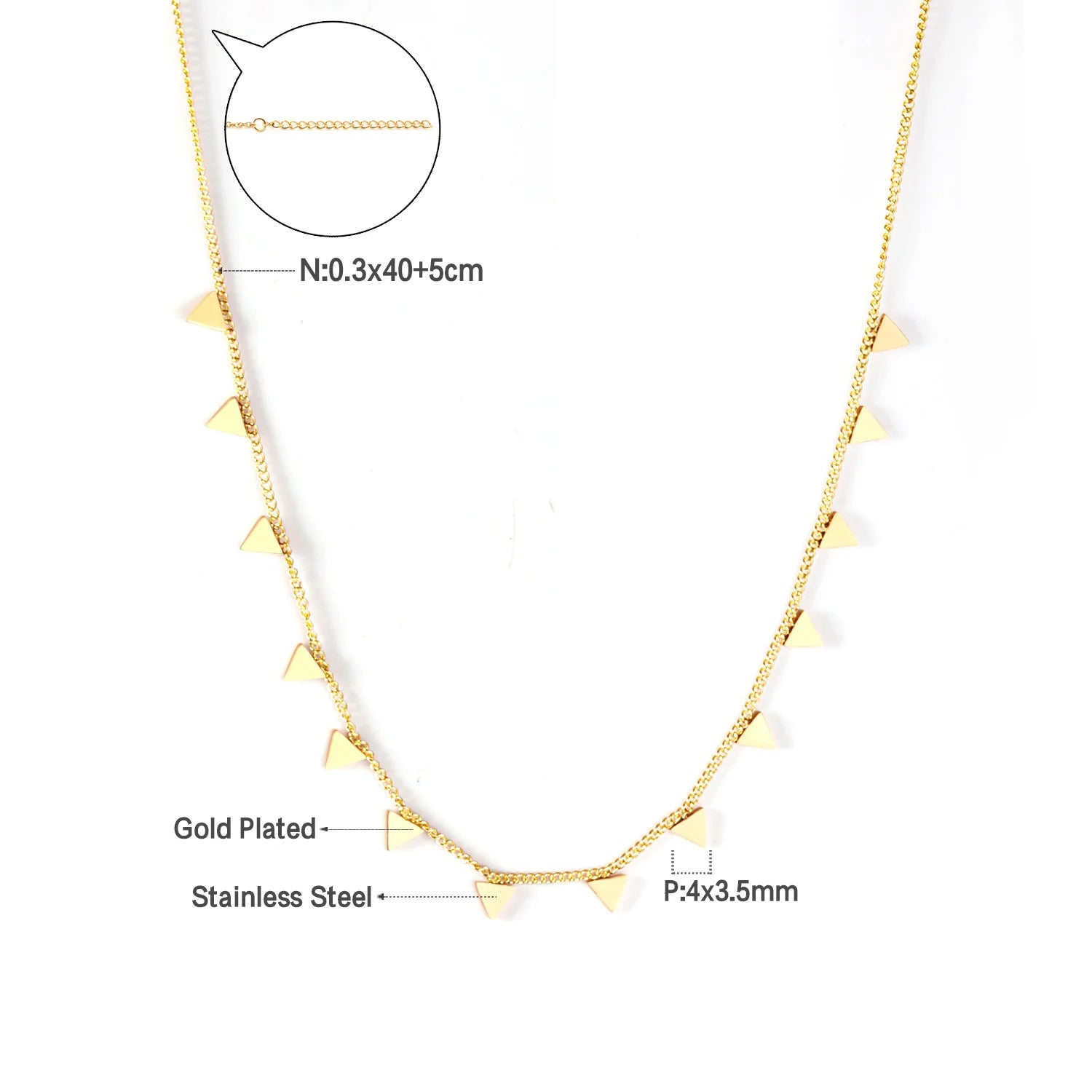 LUXUKISSKIDS Trendy Korean 5 Stars Charms Clavicle Choker Steel Fairy Woman Eight-Pointed Star with Shiny Zirconia Neck Collier