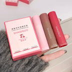 3pcs Moisturizing Lipstick Set Hydrating Tinted Lip Balm Soft And Tender Lip Dryness Improvement Plumping And Smooth Variety