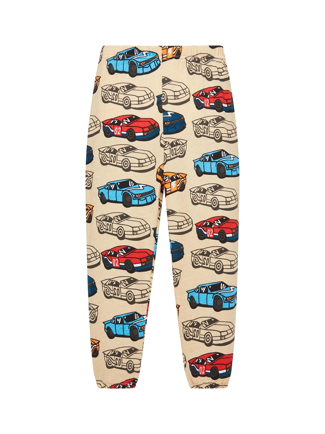 Children's clothes 100% Cotton Pajama Set for boys,  fully printed Cartoon car  Children's sleepwear Set for 1-8 Years