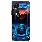 For Honor 90 Smart 5G Case 6.8'' Animal Painted Wolf Lion Silicon Phone Cover For Honor 90 Smart TPU Coques Protect Shell Capa
