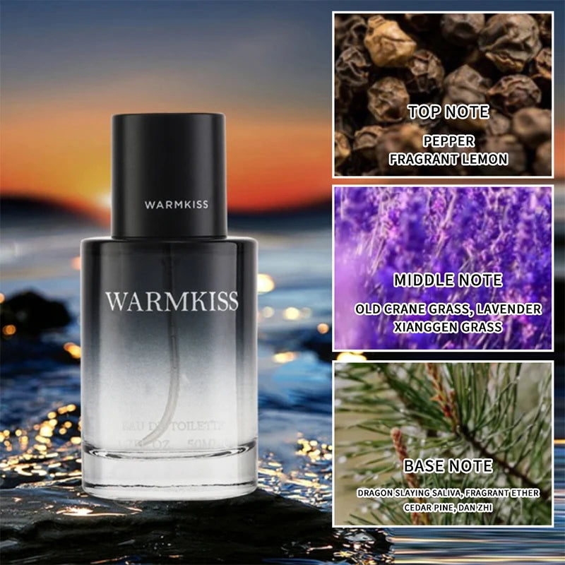 Original product,Wild Men's Perfume - Long-lasting Light Fragrance, Woody Cologne, Ideal for Students