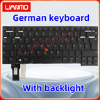 US Italian German French UK Backlit Laptop Keyboard For Lenovo Thinkpad T14s Gen2 P1 Gen4 X1 Extreme Hermit 4th 2021