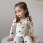1-6T Toddler Kid Baby Boy Girl Clothes Set Cotton Infant Homewear Casual Top Pant Suit Childrens 2pcs Pajamas Set Outfit