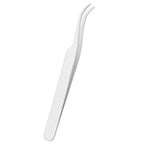 1Pc Lash Tweezers Eyelash Extensions Makeup Tools Stainless Steel Eyebrow Eyelash Tweezers Professional Lash Applicator Tool