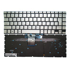 Laptop Keyboard For HP 13-AN000 9Z.NECBQ.A0J with backlight Without Frame Japanese JP Silver