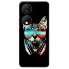 For Honor 90 Smart 5G Case 6.8'' Animal Painted Wolf Lion Silicon Phone Cover For Honor 90 Smart TPU Coques Protect Shell Capa