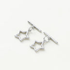 2-6Sets 14K/18K Gold Plated Brass OT Clasp Toggle Clasps Connector for DIY Bracelet Necklace Jewelry Making Findings Accessories