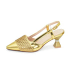 Shoe and Bags for Women Nigeria Party Women Nigerian Italian Shoes and Bags Set with Rhinestone Elegant Woman Heeled Pumps