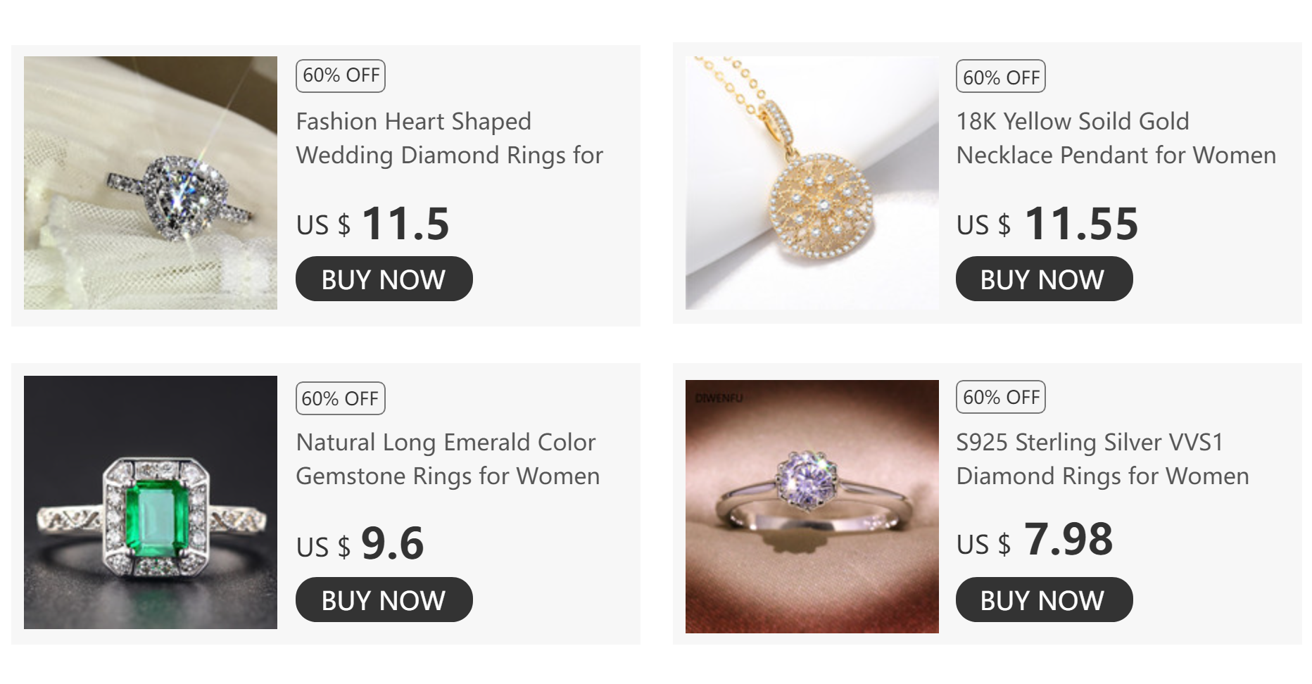 14K Gold Ring for men Natural 2 Carat Diamond with Diamond Jewelry Anillos De Bizuteria Anillos Mujer Gemstone Rings Box