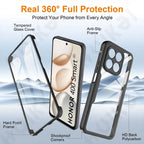 Case For Honor 400 Smart Pro Lite 4G 5G 360 Full Shockproof Silicone Screen Protection Phone Cover