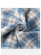 Spring Autumn Kids Plaid Long Sleeve Shirt Korean Style Boys Girls Loose Oversized Top Light Outerwear Casual Children Blouse