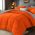 chadly 5/7pcs Quilts Luxurious Checkered Comforter, Soft Microfiber, Breathable, Easy Care for All Seasons, Bedding Set