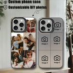 DIY Multi Photo Customized IMD Case For iPhone 17 17Air 16 16E 15 14 13 12 11Pro Max Mini SE 2020 2022 XS XR 7 8 Plus back cover