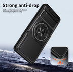 Armor Case For Honor 400 Smart 5G Case Shockproof Slide Lens Protector Phone Cover For Honor 400 Smart Case Fundas With Ring