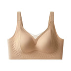 High-quality Soft Support Women's Underwear Is Supported By A Small Breast, Showing A Large, Traceless and Beautiful Back Bra