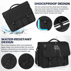 Laptop Briefcases for Men 15.6 Inch Laptop Bag Water resistant Computer Bag Lightweight Shoulder Satchel Bags