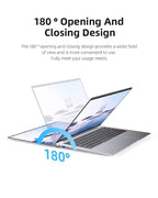Portable Office Laptop Computer 14.1" 12GB RAM 1TB 2TB SSD Windows 11 Notebook Learn Recreation Entertainment Portable Laptops