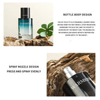 Original product,Wild Men's Perfume - Long-lasting Light Fragrance, Woody Cologne, Ideal for Students