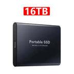 Metal Casing HDD 16TB External Hard Drive Type-C USB3.2 Solid State Hard Disk 2TB 4TB Mobile Storage Device For PC MAC Laptop
