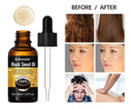 30ml Natural Black Seed Oil Serum Improve Dry&Frizzy Nourish And Repair Damaged Hair Essential Massage Oil Smooth Hair Skin Care