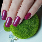 Artificial Press On False Nails Long Acrylic Faux Ongle For Girl Gluing Dark Brown Full Cover Finger Tips Manicure Tool