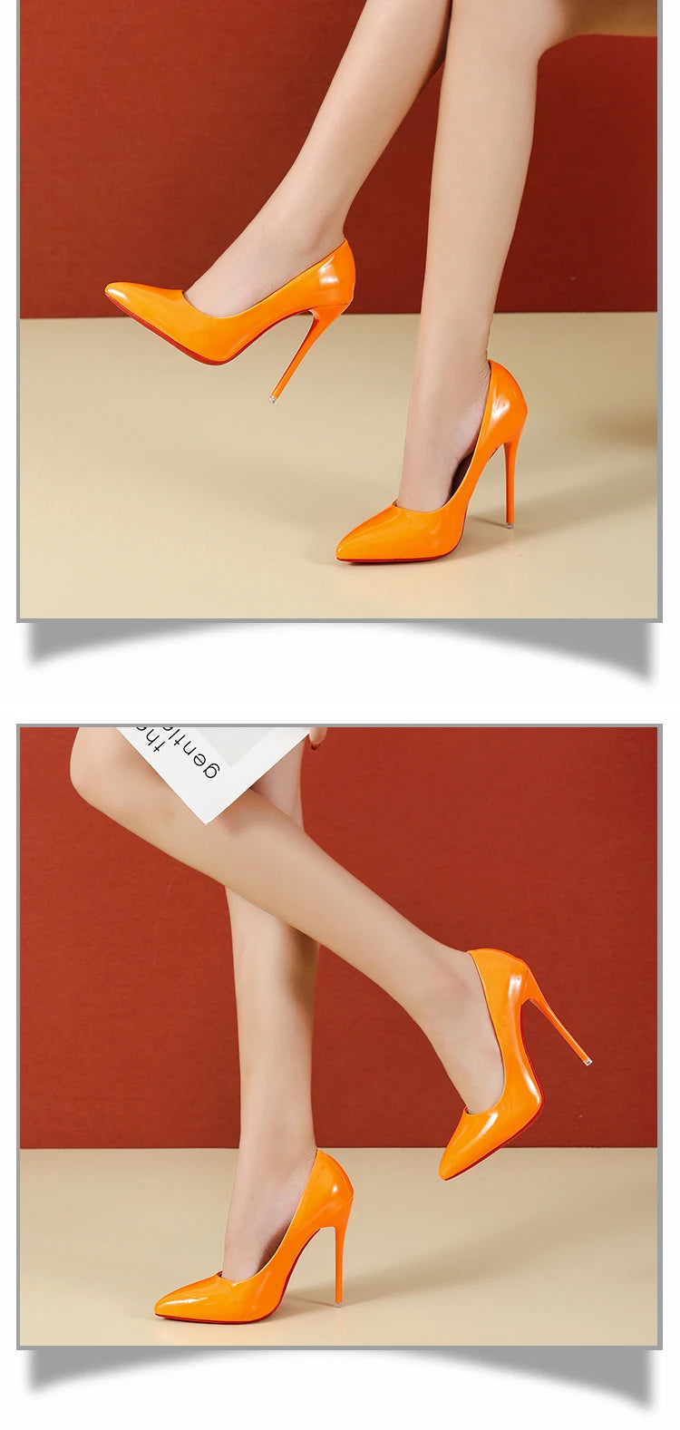 2025 Fashion High Heels 35-45 Plus Size Women Shoes 12cm Thin Stiletto Banquet Wedding Shoes Sexy Pointed Toe Ladies Party Shoes
