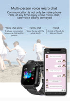 Kids Smart Watch SOS GPS Location Phone Call Sim Card Child Smart Watch Camera Waterproof Upgrade Watch For Kids Gift