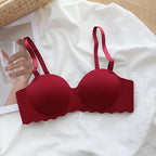 Sleek Supportive Design Children Girls Seamless Bras No Underwire Padded for Small Busts Comfort and Breathable for Active Wear