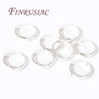 Multi Types 14K/18K Gold Plated Round Bead Frame,Brass Metal Circle Frame Connectors Spacers Beads,DIY Beading Jewelry Making