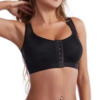 Vest Bras S-5XL Front Closure Posture Corrector Lift Up Bra Women Push Up Cross Back Underwear Shockproof Sports Support Fitness