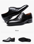 Luxury Designer Italian Style Autumn Polished Elegant Social Shoes Men Business Formal Casual Flat Shoes Men Party Wedding Shoe
