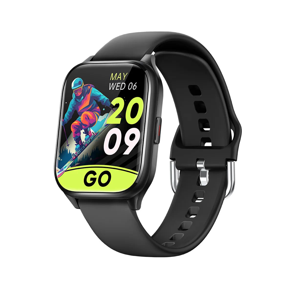 Smart Watch Hebrew Language 1.85inch Full Touch Screen Make/Answer Phone Calls Notification Reminder Smartwatch For Android IOS