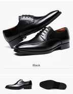 Men Shoe Autumn Polishing Elegant Social Shoes Men Business Dress Shoe Casual Flat Men Party Wedding  Zapatos2024
