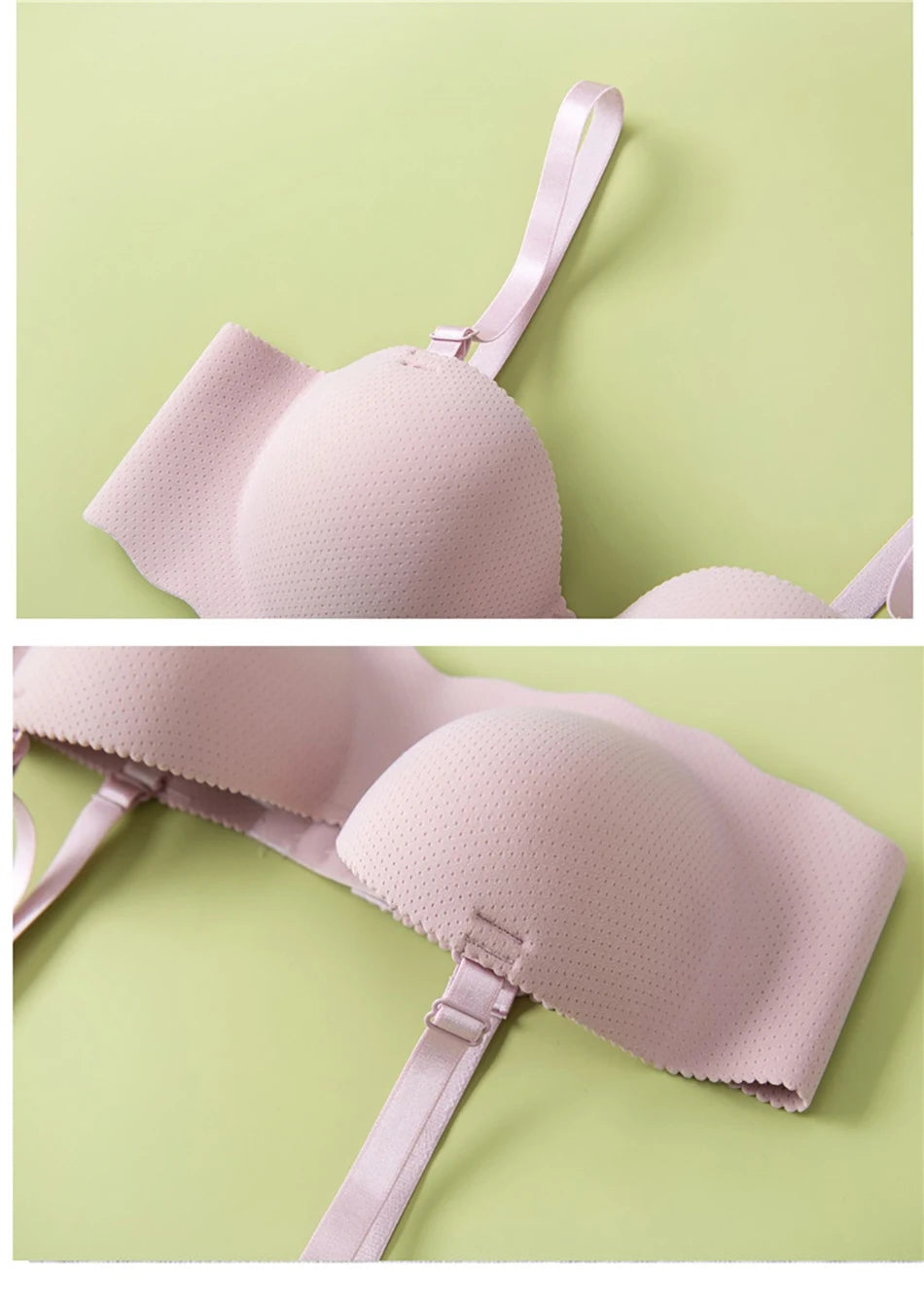 Sleek Supportive Design Children Girls Seamless Bras No Underwire Padded for Small Busts Comfort and Breathable for Active Wear