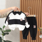 Boys Clothes 2pcs/Sets Children's Letter Top and Pants Suit for 0-5Year old Boys Spring And Autumn Casual Set Fashion Outdoor