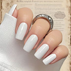 Artificial Press On False Nails Long Acrylic Faux Ongle For Girl Gluing Dark Brown Full Cover Finger Tips Manicure Tool