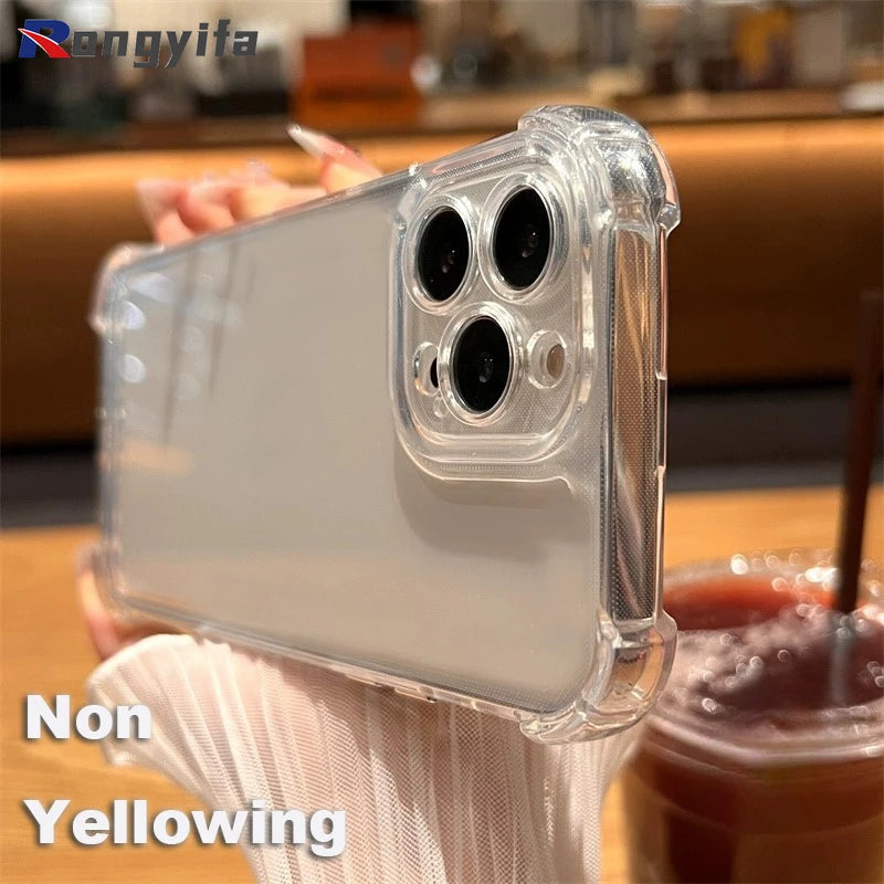 For Huawei Y9 Y7 Y6 Pro Y5 Prime Y9A Y9s Y8s Y8P Y7P Y7A Y6P Y5P P Smart Z Plus Cover Soft Transparent Shockproof Phone Casing