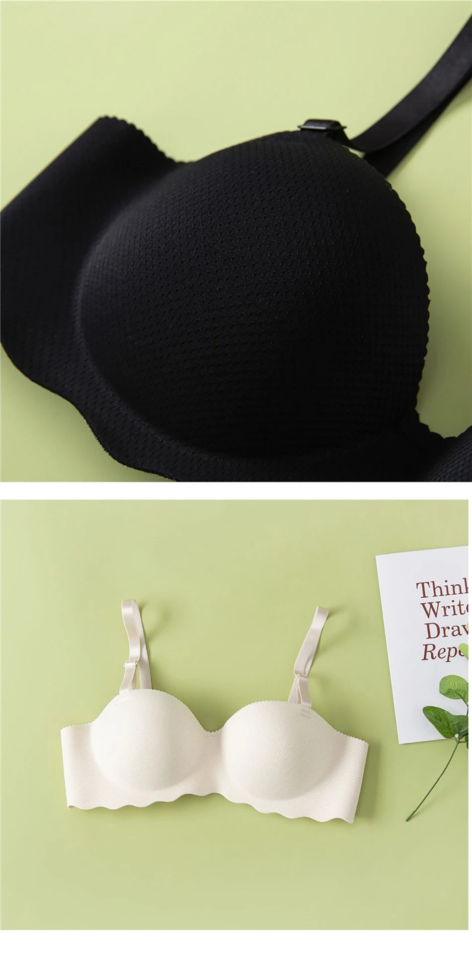 Sleek Supportive Design Children Girls Seamless Bras No Underwire Padded for Small Busts Comfort and Breathable for Active Wear