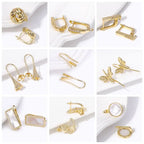 1.5mm/2mm Thin Chains 14K/18K Gold Plated O Chain For Bracelet Necklace Making Accessories DIY Jewelry Making Findings Wholesale