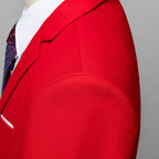 New Men Pure Color Formal Business Social Office Suit Slim Fit Jacket Male Wedding Dance Party Tuxedo Dress Simple Blazers Homme