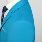 New Men Pure Color Formal Business Social Office Suit Slim Fit Jacket Male Wedding Dance Party Tuxedo Dress Simple Blazers Homme
