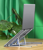 Adjustable Laptop Stand Aluminum Alloy Desktop Holder Foldable Portable Bracket for Macbook Air Pro  Notebook Tablet Pad Cooling