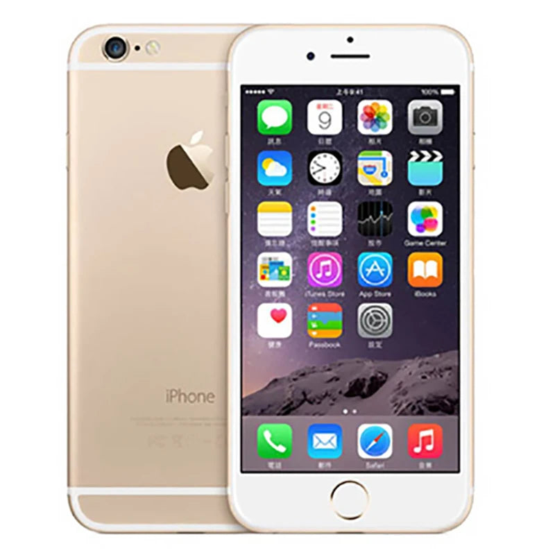 Original Apple iPhone 6 Unlocked Dual Core 4.7 inch IOS 16/64/128GB ROM 1.4GHz 8MP 3G 4G LTE Used Fingerprint Mobile Cell Phone